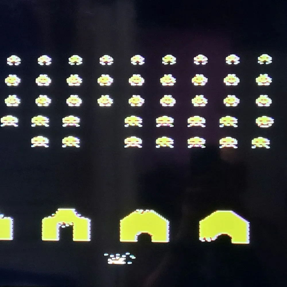 Space Invaders Plug &‎ Play Video Game - Tested Works